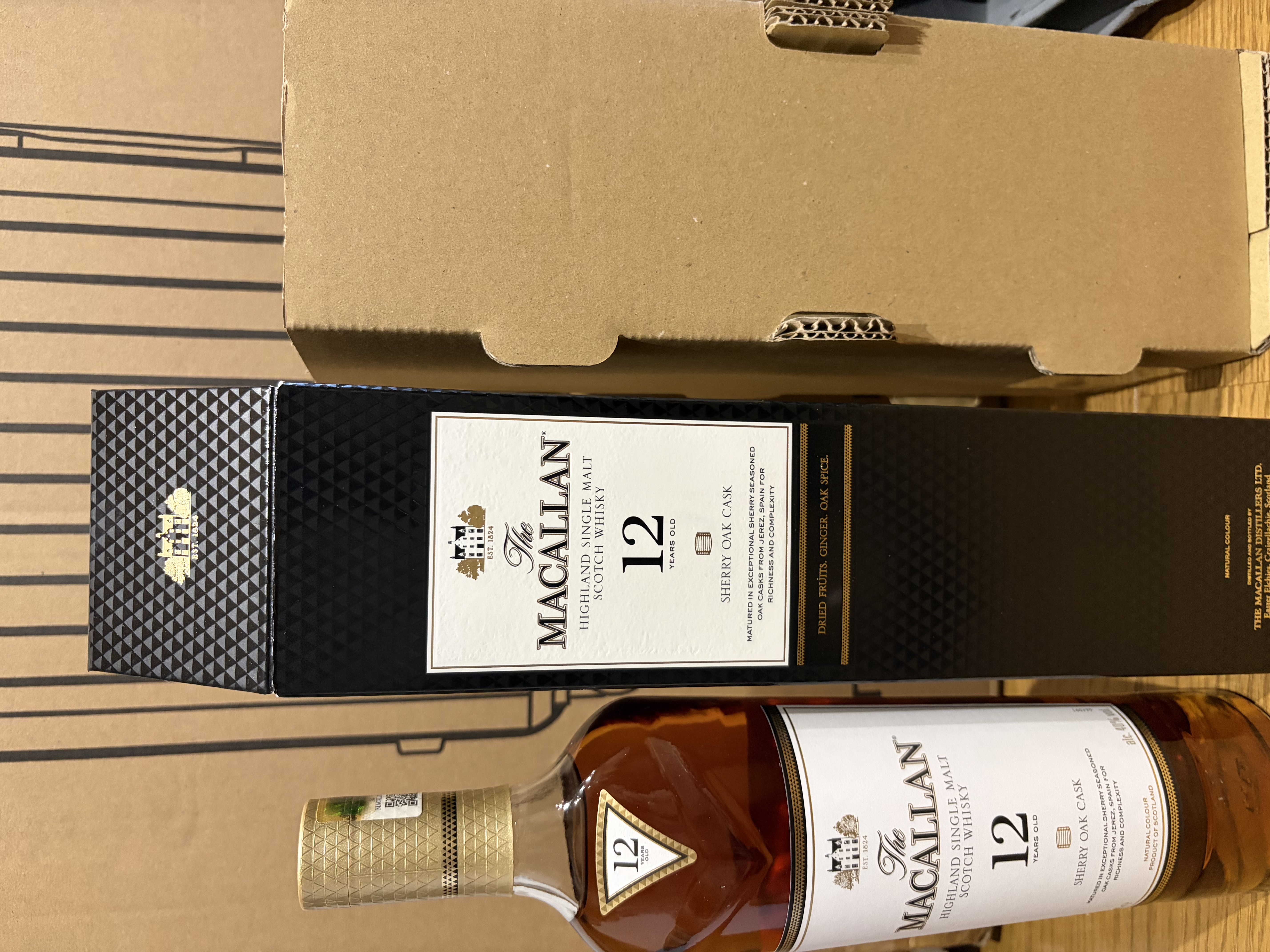 ザ・マッカラン 12年 [正規]700ml 40度シェリーオークスコッチ